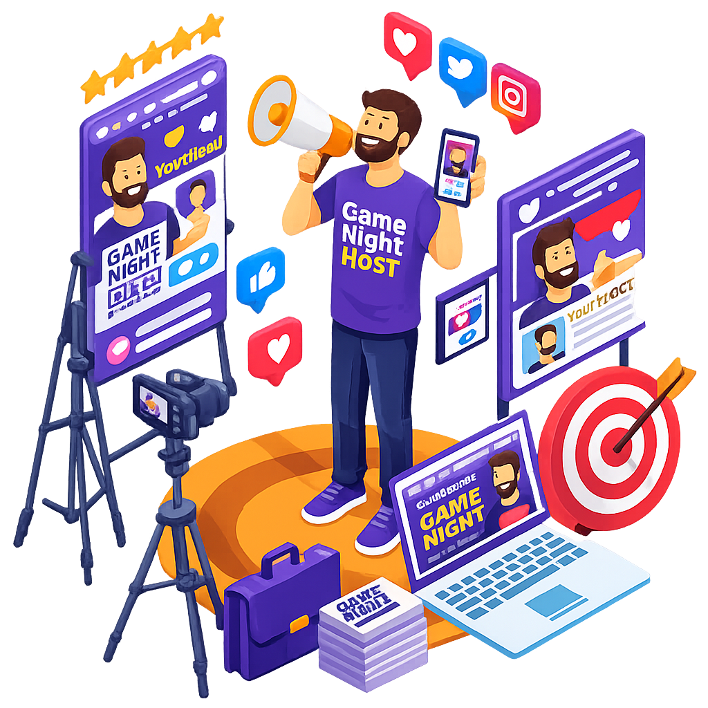 Gig Game game host branding