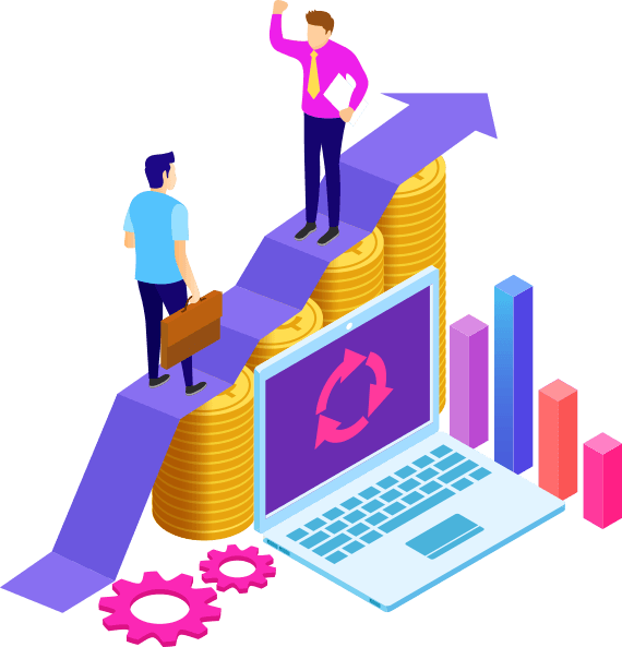 Fundraising event illustration